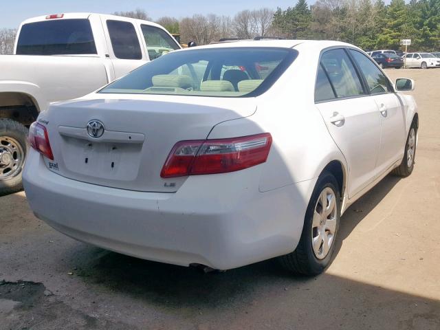 4T1BE46K57U521997 - 2007 TOYOTA CAMRY NEW WHITE photo 4