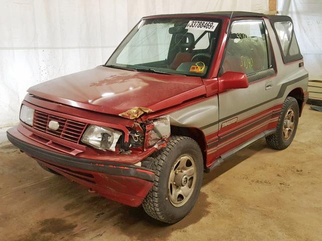 2CNBJ18U4M6906244 - 1991 GEO TRACKER TWO TONE photo 2