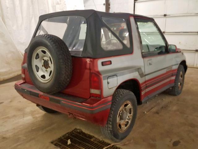 2CNBJ18U4M6906244 - 1991 GEO TRACKER TWO TONE photo 4