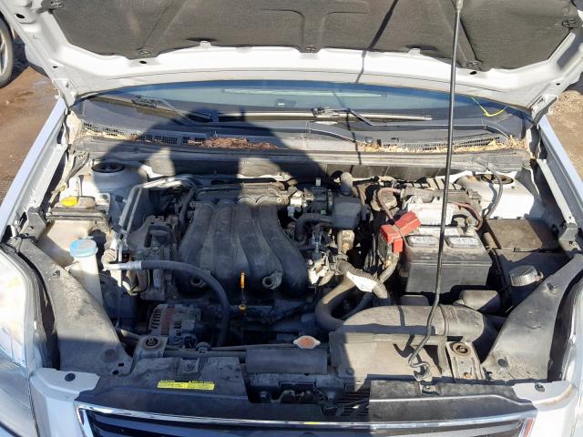 3N1AB6AP9CL749631 - 2012 NISSAN SENTRA 2.0 SILVER photo 7