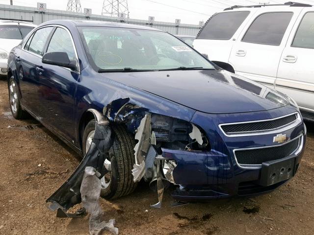 1G1ZA5E06A4103565 - 2010 CHEVROLET MALIBU LS BLUE photo 1