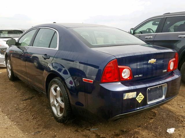1G1ZA5E06A4103565 - 2010 CHEVROLET MALIBU LS BLUE photo 3