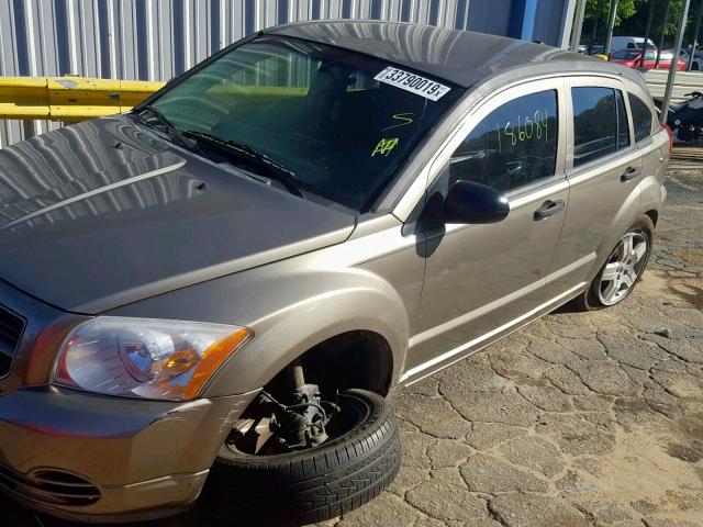 1B3HB28B78D747406 - 2008 DODGE CALIBER GOLD photo 9