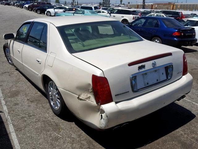 1G6KE54Y83U254398 - 2003 CADILLAC DEVILLE DH WHITE photo 3