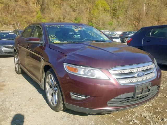 1FAHP2EW0BG112000 - 2011 FORD TAURUS SEL BURGUNDY photo 1