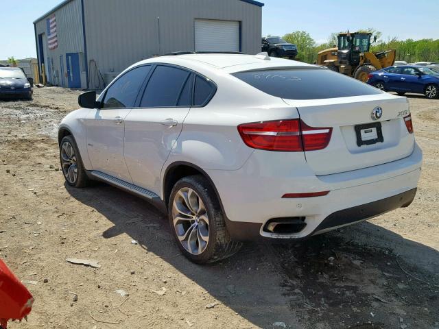 5UXFG8C52DL590975 - 2013 BMW X6 XDRIVE5 Beyaz fotoğraf 3