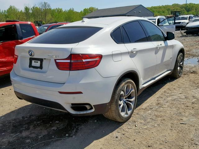 5UXFG8C52DL590975 - 2013 BMW X6 XDRIVE5 Beyaz fotoğraf 4