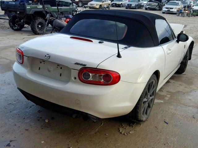 JM1NC2LF0F0242367 - 2015 MAZDA MX-5 MIATA WHITE photo 4