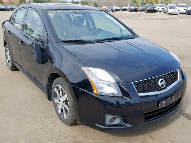 3N1AB6AP6CL721415 - 2012 NISSAN SENTRA 2.0 BLACK photo 1