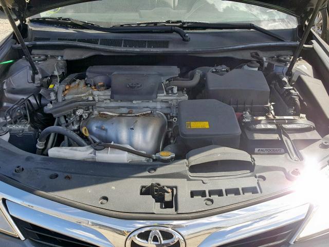 4T1BF1FK0DU701802 - 2013 TOYOTA CAMRY L GRAY photo 7