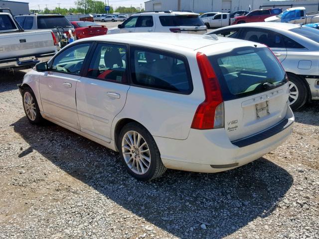 YV1382MW2A2526730 - 2010 VOLVO V50 2.4I WHITE photo 3