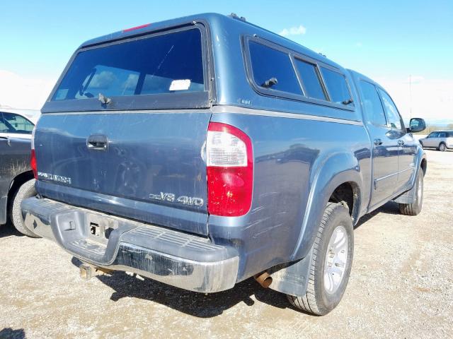 5TBDT44186S536843 - 2006 TOYOTA TUNDRA DOUBLE CAB SR5  photo 4