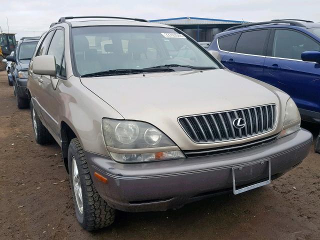 JT6HF10U7Y0112713 - 2000 LEXUS RX 300 BEIGE photo 1