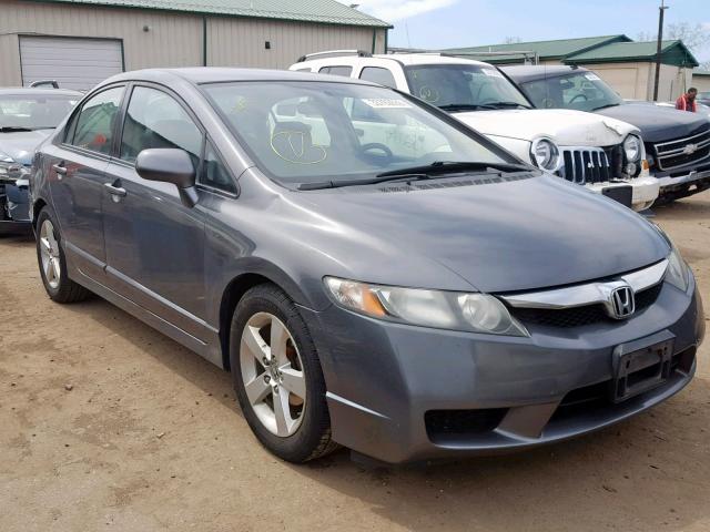 2HGFA16629H352631 - 2009 HONDA CIVIC LX-S رمادي صورة 1