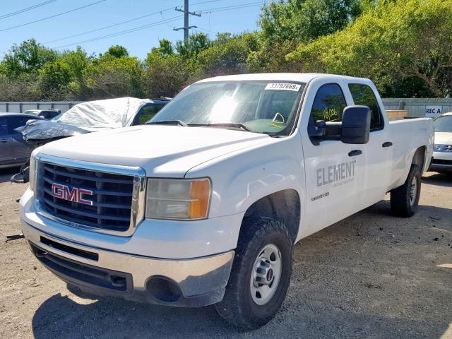 1GT4CZBG9AF148900 - 2010 GMC SIERRA C25 WHITE photo 2