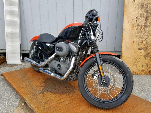 1HD1CZ3179K428460 - 2009 HARLEY-DAVIDSON XL1200 N ORANGE photo 1