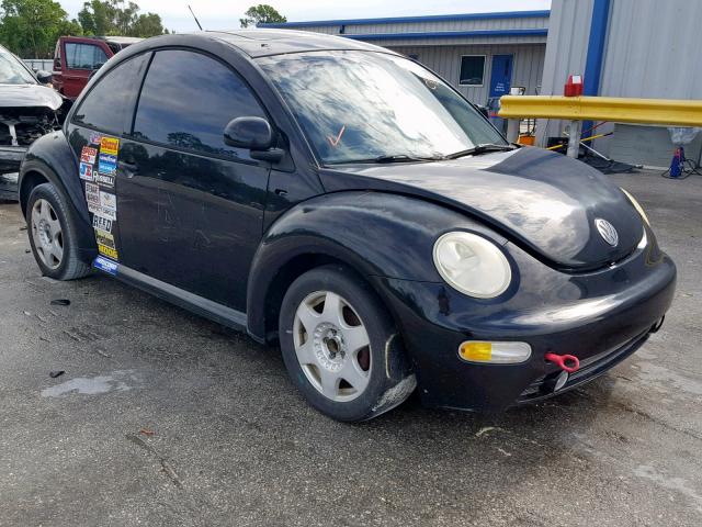 3VWCD21C8YM493163 - 2000 VOLKSWAGEN NEW BEETLE შავი ფოტო 1