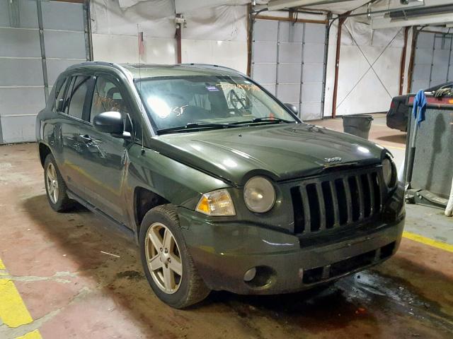 1J8FF47W77D316016 - 2007 JEEP COMPASS GREEN photo 1