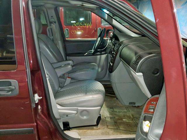 1GNDV23117D120015 - 2007 CHEVROLET UPLANDER L 勃艮第红 照片 5