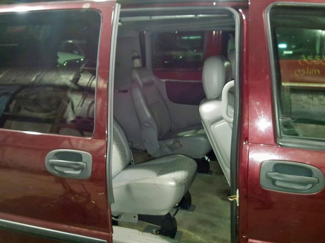 1GNDV23117D120015 - 2007 CHEVROLET UPLANDER L 勃艮第红 照片 6