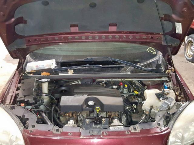 1GNDV23117D120015 - 2007 CHEVROLET UPLANDER L 勃艮第红 照片 7