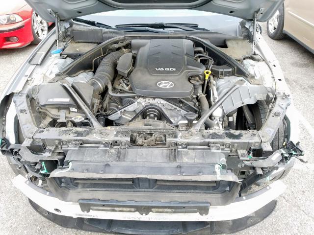 KMHGN4JE8FU044794 - 2015 HYUNDAI GENESIS 3.8L  photo 7