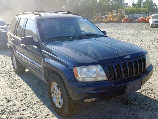 1J4G258S9YC254788 - 2000 JEEP GRAND CHER BLUE photo 1