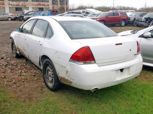 2G1WD5E30C1153073 - 2012 CHEVROLET IMPALA POL WHITE photo 3