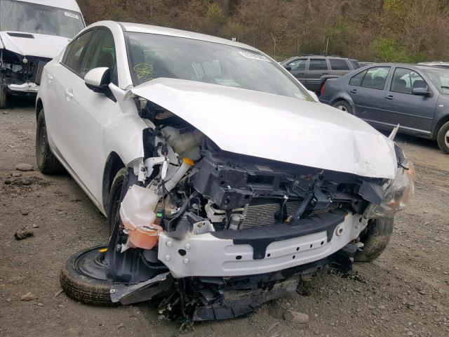 JM1BL1S65A1329246 - 2010 MAZDA 3 S WHITE photo 1