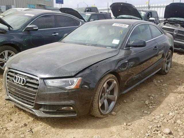 WAUMFBFR2EA032612 - 2014 AUDI A5 PROGRES BLACK photo 2