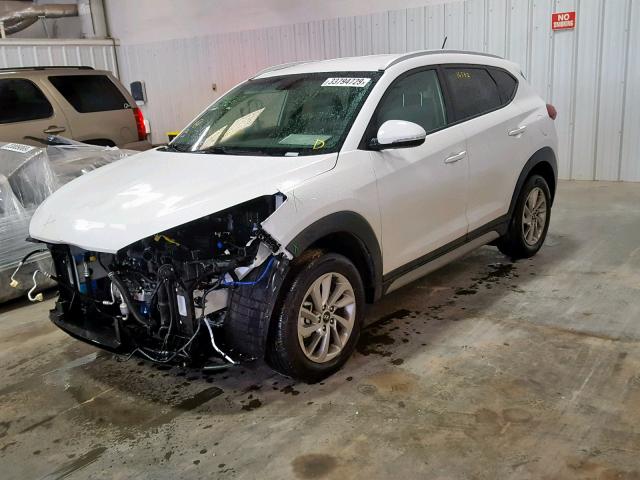 KM8J33A21HU361380 - 2017 HYUNDAI TUCSON LIM WHITE photo 2