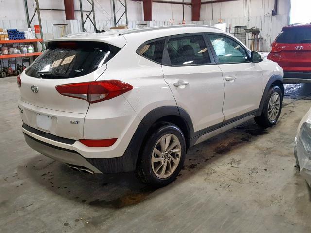 KM8J33A21HU361380 - 2017 HYUNDAI TUCSON LIM WHITE photo 4