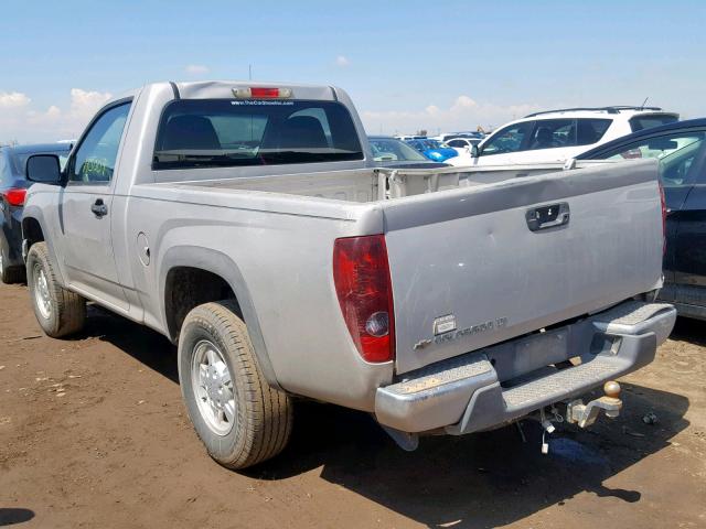 1GCDT14E778177757 - 2007 CHEVROLET COLORADO GRAY photo 3