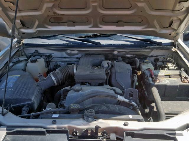 1GCDT14E778177757 - 2007 CHEVROLET COLORADO GRAY photo 7