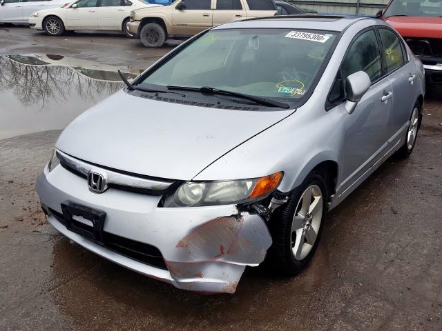 2HGFA16888H353976 - 2008 HONDA CIVIC EX  photo 2