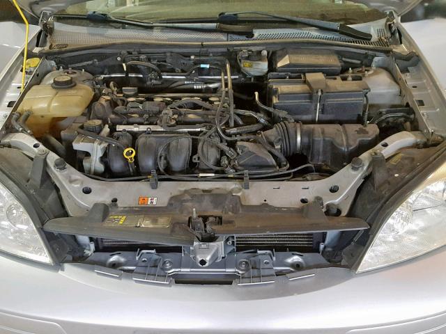 1FAFP34N86W247534 - 2006 FORD FOCUS ZX4 SILVER photo 7