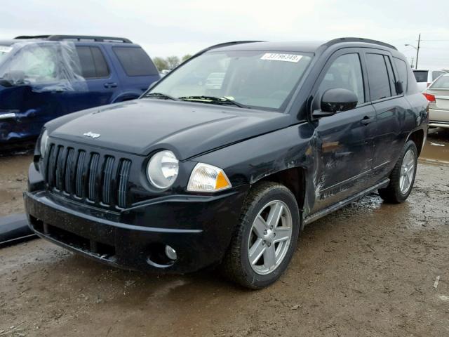 1J8FF47W88D636799 - 2008 JEEP COMPASS SP 黑色 照片 2