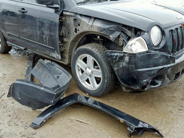 1J8FF47W88D636799 - 2008 JEEP COMPASS SP 黑色 照片 9