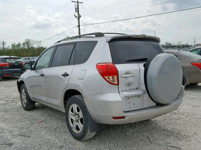 JTMBD35V275099128 - 2007 TOYOTA RAV4 SILVER photo 3