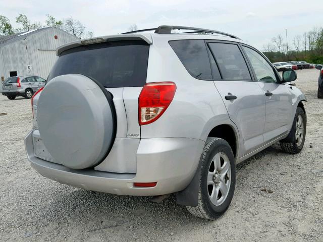 JTMBD35V275099128 - 2007 TOYOTA RAV4 SILVER photo 4