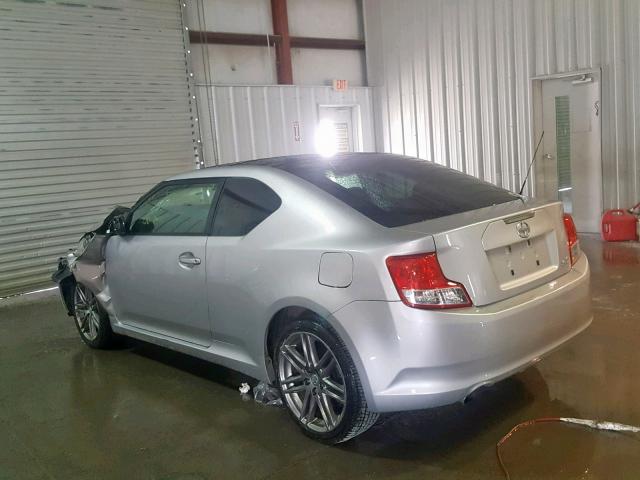 JTKJF5C79C3039819 - 2012 TOYOTA SCION TC SILVER photo 3