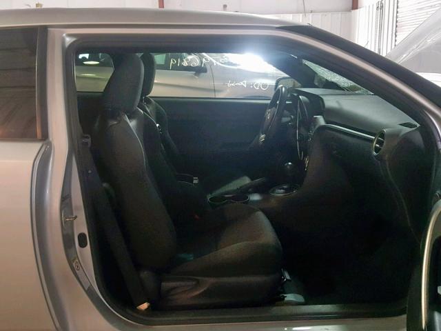 JTKJF5C79C3039819 - 2012 TOYOTA SCION TC SILVER photo 5