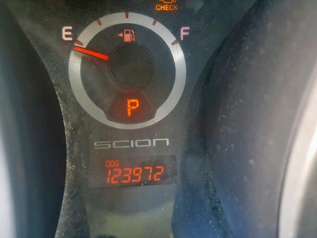 JTKJF5C79C3039819 - 2012 TOYOTA SCION TC SILVER photo 8