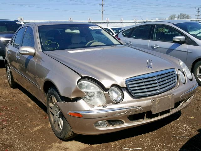 WDBUF65J13A118916 - 2003 MERCEDES-BENZ E 320 BEIGE photo 1