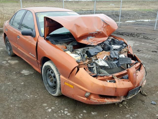 3G2JB52F65S104185 - 2005 PONTIAC SUNFIRE SL ORANGE photo 1