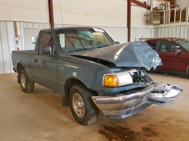 1FTCR10A4SPA18206 - 1995 FORD RANGER GREEN photo 1