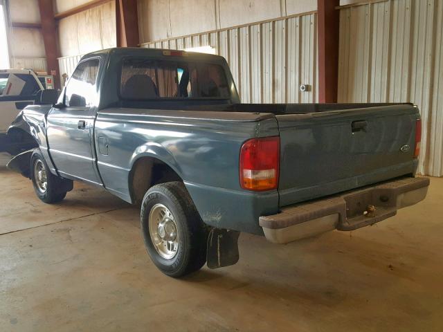 1FTCR10A4SPA18206 - 1995 FORD RANGER GREEN photo 3