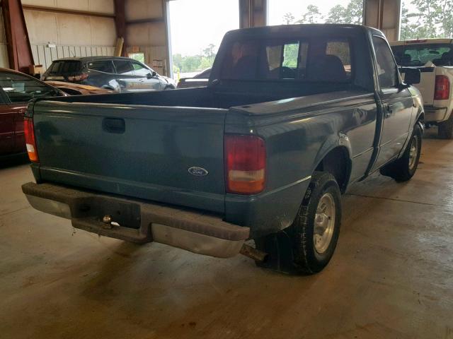 1FTCR10A4SPA18206 - 1995 FORD RANGER GREEN photo 4