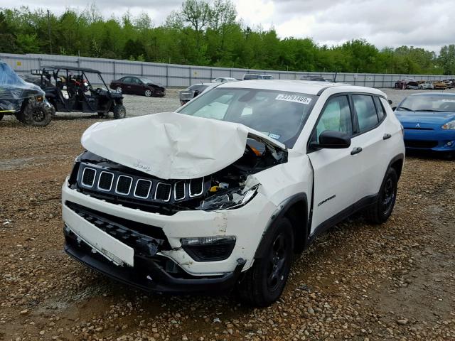 3C4NJCAB3JT487509 - 2018 JEEP COMPASS SP 白色 照片 2