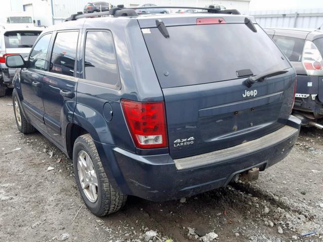 1J4HR48N46C324876 - 2006 JEEP GRAND CHER BLUE photo 3